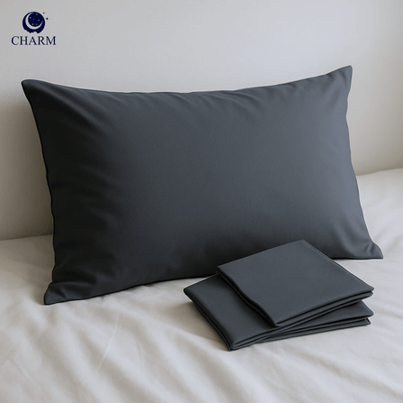 ปลอกหมอนหนุน CHARM CLASSIC ขนาด 20 X 30 นิ้ว สี DARK GREY_1